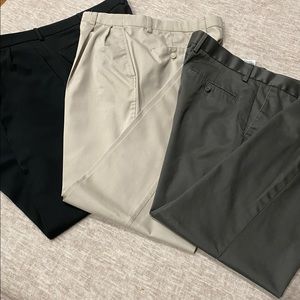 3 pairs of dress pants lot bundle euc dockers